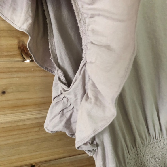 Madewell Dusty Lilac Linen Blend Blouse S - Picture 5 of 9